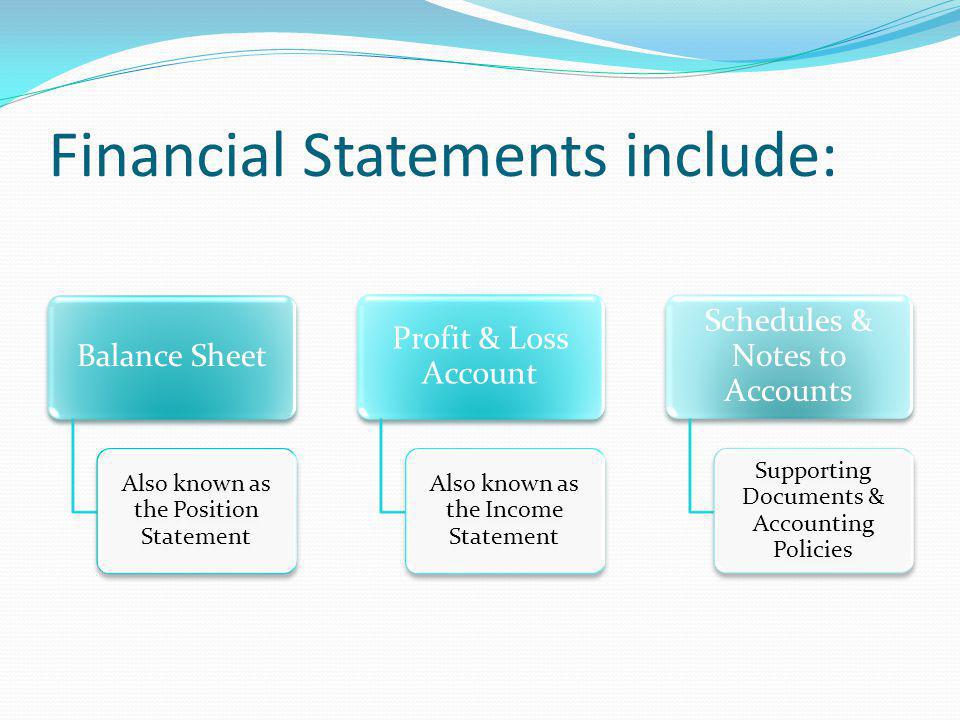 financial need statement